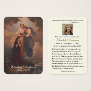 Jesus Religious Christian Funeral Holy Card
