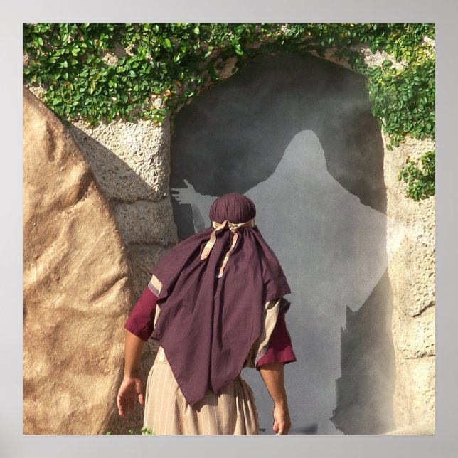 Jesus Resurrection from the Tomb Easter Poster Art (Front)