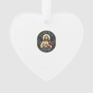 Jesus Retirement Vintage Shirt Christian Ornament