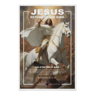 Jesus - Return of King Poster