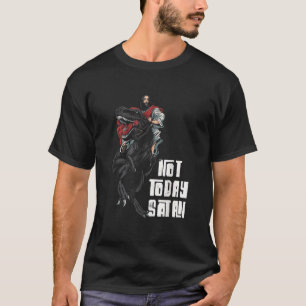 Jesus Riding Dinosaur Rex Jesus Christian T-Shirt