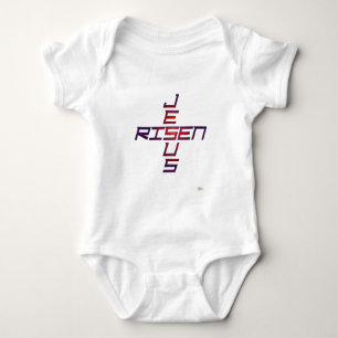 JESUS RISEN BABY BODYSUIT