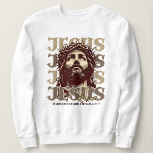 Jesus Risen - Jesus Christ Artistic  Sweatshirt