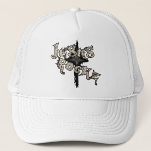 Jesus Rockz Christian Trucker Hat