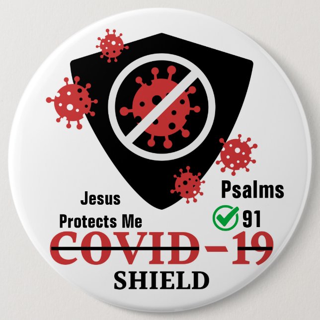 Jesus - Round Button (Front)