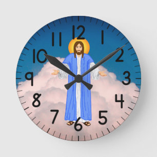Jesus  round clock