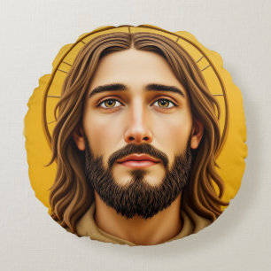 JESUS ROUND CUSHION