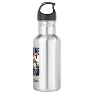 Jesus Running Marathon Vintage Shirt Christian Gra 532 Ml Water Bottle