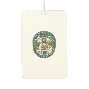 Jesus RV Camper Life Vintage Shirt Christian Graph Car Air Freshener