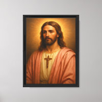 Jesus Sacred Heart Portrait Art