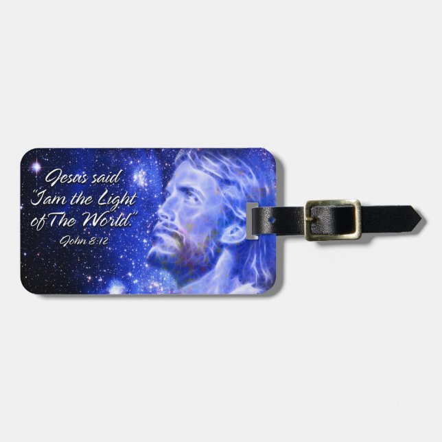 Jesus said " I am Luggage Tag (Front Horizontal)
