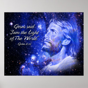 Jesus said " I am ...Print Poster