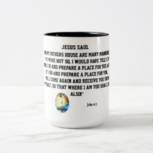 JESUS SAID   Two-Tone COFFEE MUG