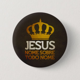 Jesus Salverd 6 Cm Round Badge