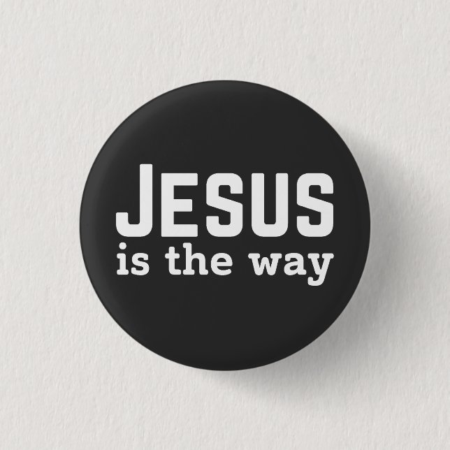 Jesus Saves  3 Cm Round Badge (Front)