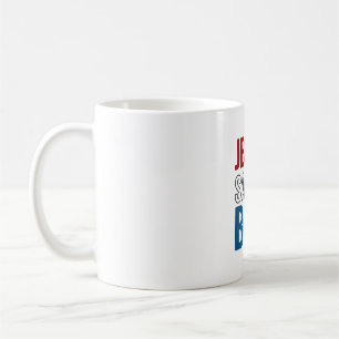 Jesus Saves Bro Christian Typography T-Shirt Desig Coffee Mug
