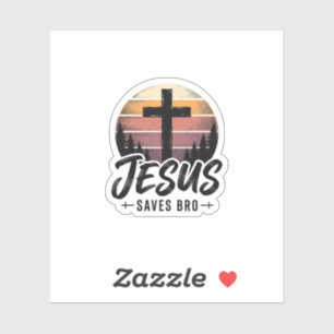 Jesus Saves Bro Vintage Christian Cross Shirt Desi