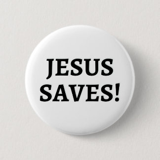 Jesus Saves Button