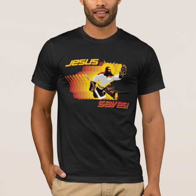 Jesus Saves Dark Shirt (Front)