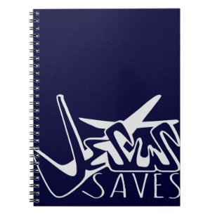 JESUS SAVES GRAFFITI NOTEBOOK