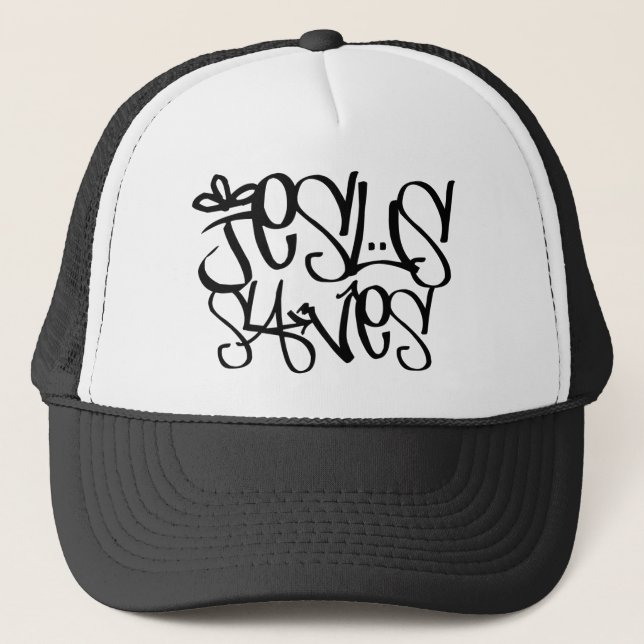 Jesus Saves (grafitti) Hat (Front)