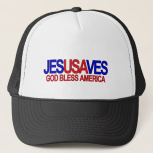 JESUS SAVES HAT