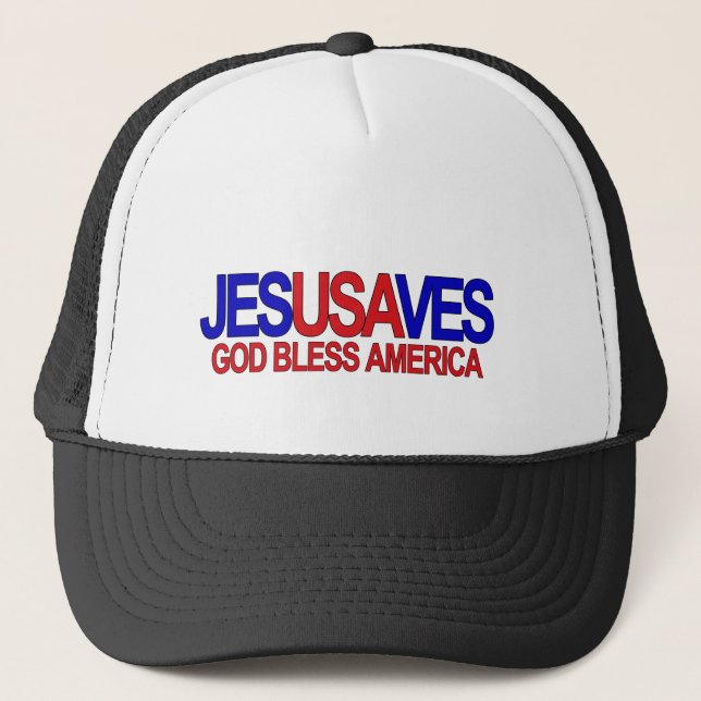 JESUS SAVES HAT (Front)