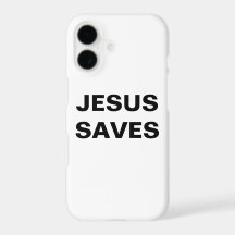 "Jesus Saves" Inspirational