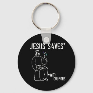 Jesus Saves Key Ring