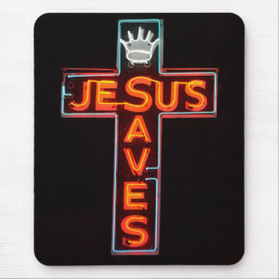 Jesus Saves Mousepad