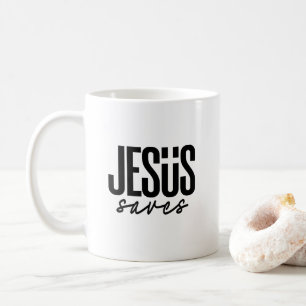 JESUS SAVES MUG