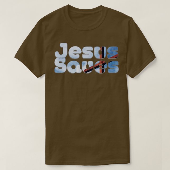 Jesus Saves T-Shirt (Design Front)