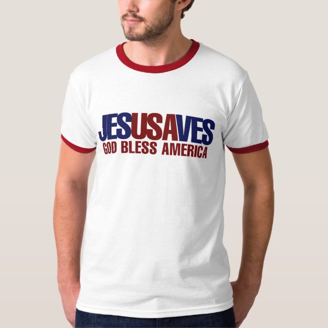 Jesus Saves T-Shirt (Front)