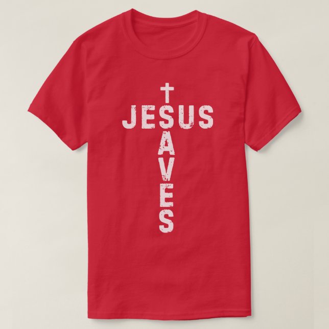 Jesus Saves T-Shirt (Design Front)
