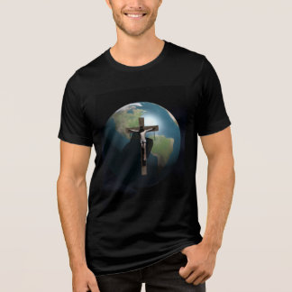JESUS SAVES Tri-Blend SHIRT