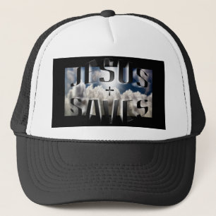 Jesus Saves Trucker Hat