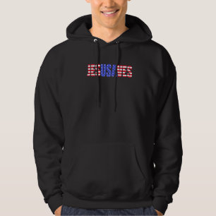 Jesus Saves Usa America Patriotic Hoodie
