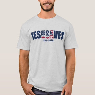 Jesus Saves USA T-Shirt