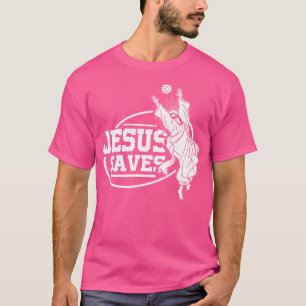 Jesus Saves Volleyball Girls T-Shirt