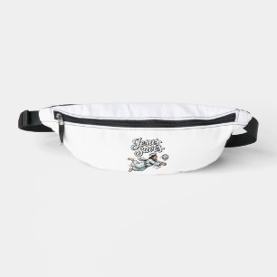 Jesus Saves Volleyball Vintage Christian Shirt Bum Bags