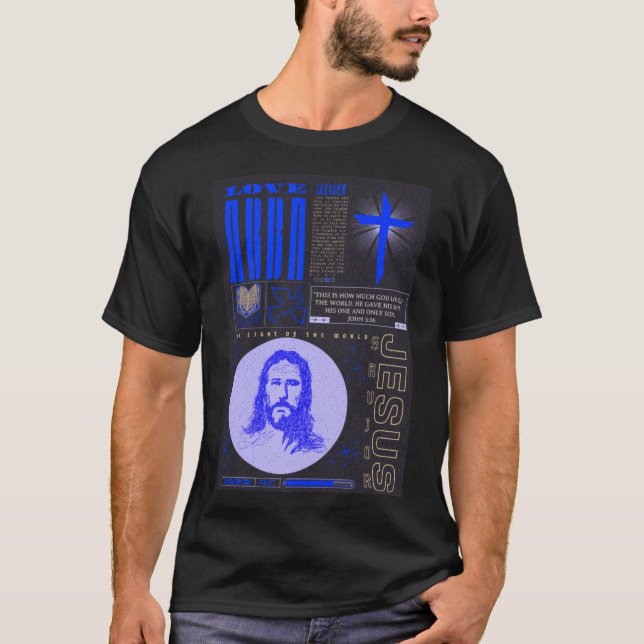 Jesus-Saviour-Abba T-Shirt (Front)