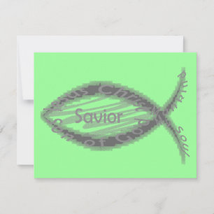 Jesus Saviour Fish Symbol