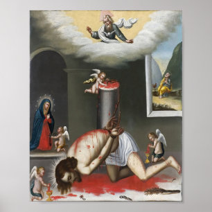 Jesus Scourging Flagellation Passion of Christ Poster