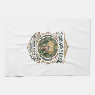 Jesus Scout Badge Merit Badge Jesus Scout Badge Me Tea Towel