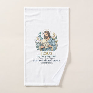 Jesus Scrapbooking Memory Keeping Mum Vintage Shir Hand Towel