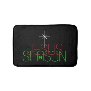 Jesus Season Bath Mat
