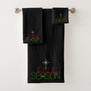 Jesus Season Bath Towel Set