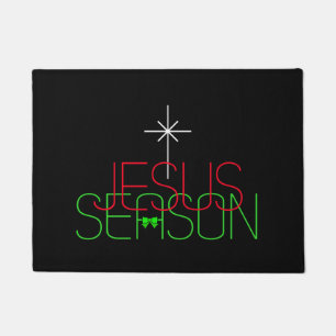Jesus Season Doormat