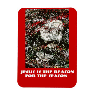 Jesus Season Face of Christ Magnet
