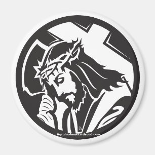 Jesus Season Magnet
